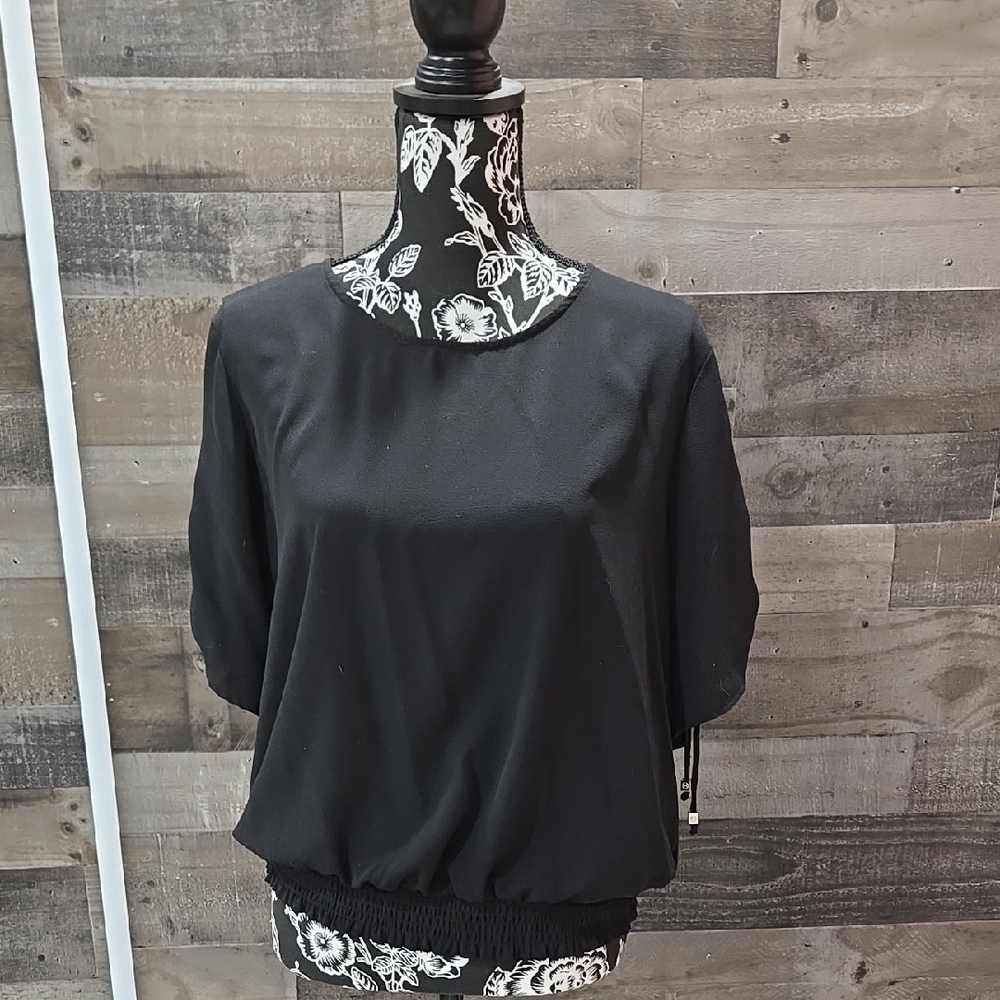 Elegant Black Women's Top